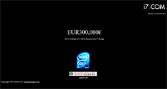 Desktop Screenshot of i7.com